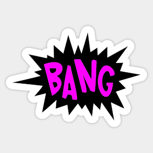 PURPLE BANG Sticker